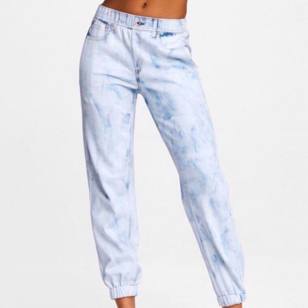 *RAG & BONE MIRAMAR JOGGERS*SWEATPANTS*ACID WASH*XS*MSRP $225